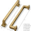 20 Tiradores Bronce Champán para Gabinete 15.6cm Barra Recta