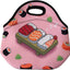 Bolsa almuerzo neopreno aislada para sushi