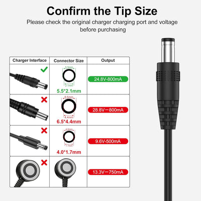 Cargador 24.8V para Shark Rocket Pet Pro comp