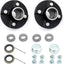 2 Kit cubo remolque 4 pernos 4" ejes 2000lb husillo 1"
