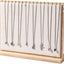 Soporte collar bambú terciopelo beige