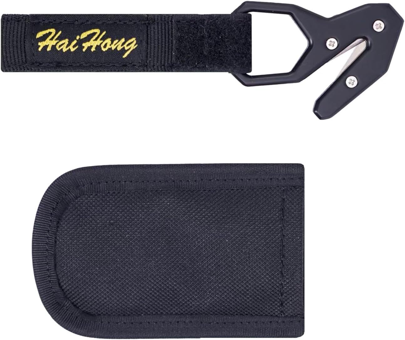 Gancho Safety-Knife bolsillo amarillo deportes acuáticos