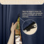 2 Cortinas impermeables exteriores con cremallera