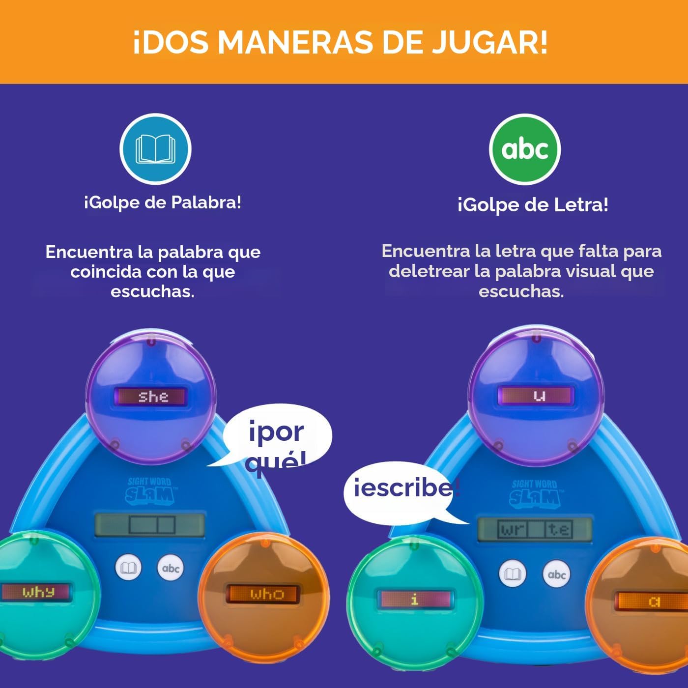 Set palabras kindergarten tarjetas educativas