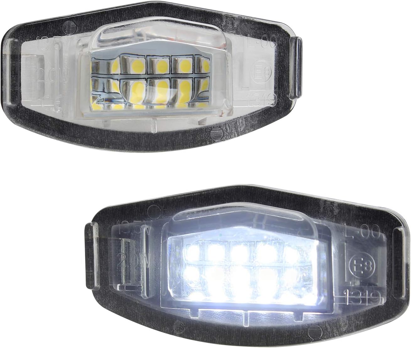 Luces LED matrícula comp Honda Accord Civic Odyssey Pilot