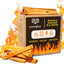 Palitos encendido madera grasa 10lb para campamento parrilla