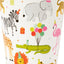 Vasos papel animales fiesta 8uds con popote