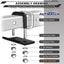 Tensor enganche antitraqueteo 2.5" aislador goma doble