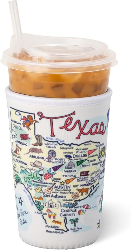 Funda taza café helado neopreno aislante 22oz