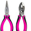 Set 40 Pzas Herramientas Bolsa Color Rosa