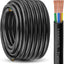 Cable remolque 5 vías 14/5 50ft cobre puro trabajo pesado