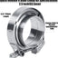 Banda abrazadera 2.5" acero inox 304 liberación rápida