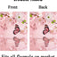 Bandera jardín 12x18" poliéster doble cara mariposas