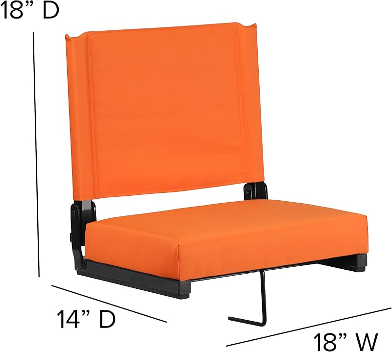 Set 2 sillas estadio 500lb asiento acolchado
