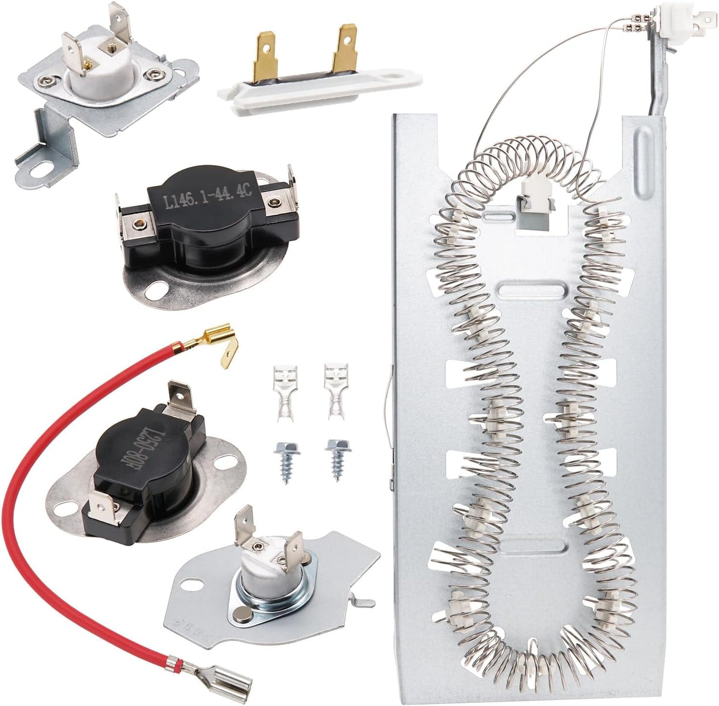 Kit repuesto calefactores secadora modelos WED7500GC0