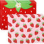 100 Pzas Papel Cera Fresa Rosa Rojo Impermeable