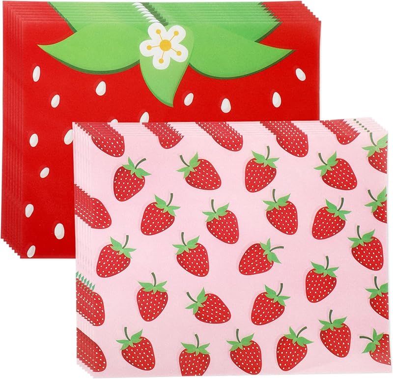 100 Pzas Papel Cera Fresa Rosa Rojo Impermeable