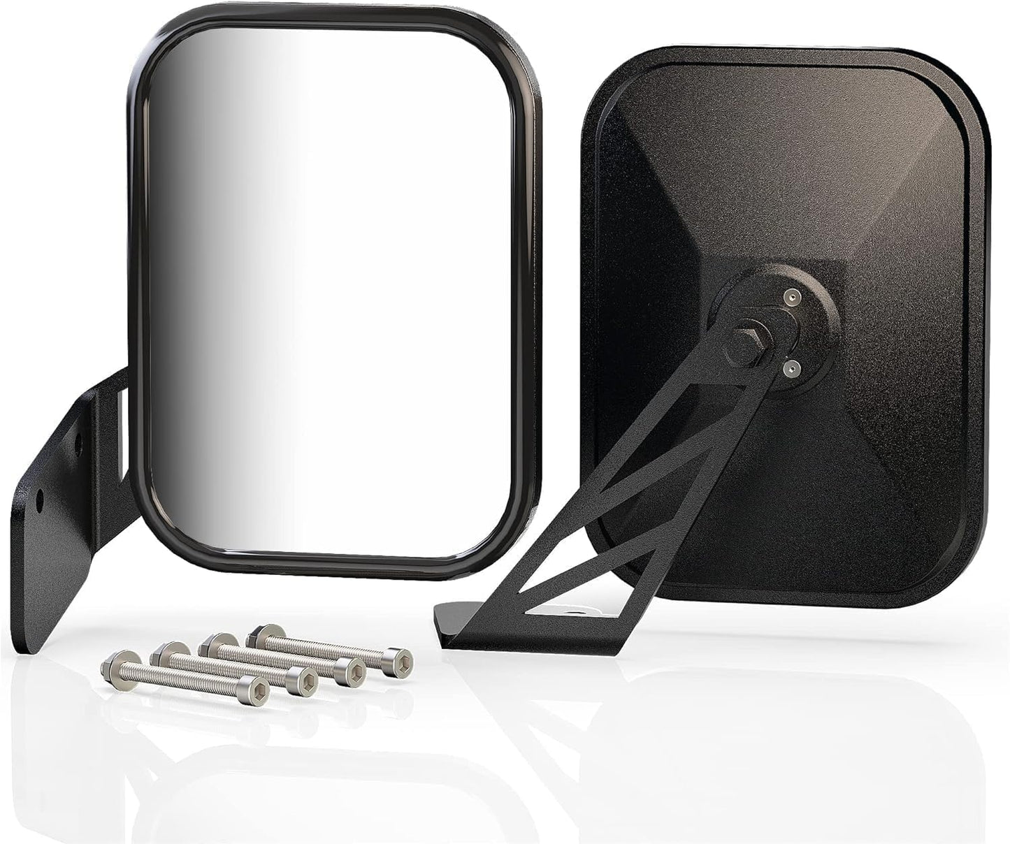 Espejo trasero UTV X3 estilo carrera 71 con soporte