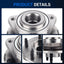 Par rodamientos cubo rueda delantera Chevy Malibu 04-07