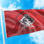 Bandera Jolly Roger 2x3ft 100% poliéster resistente UV