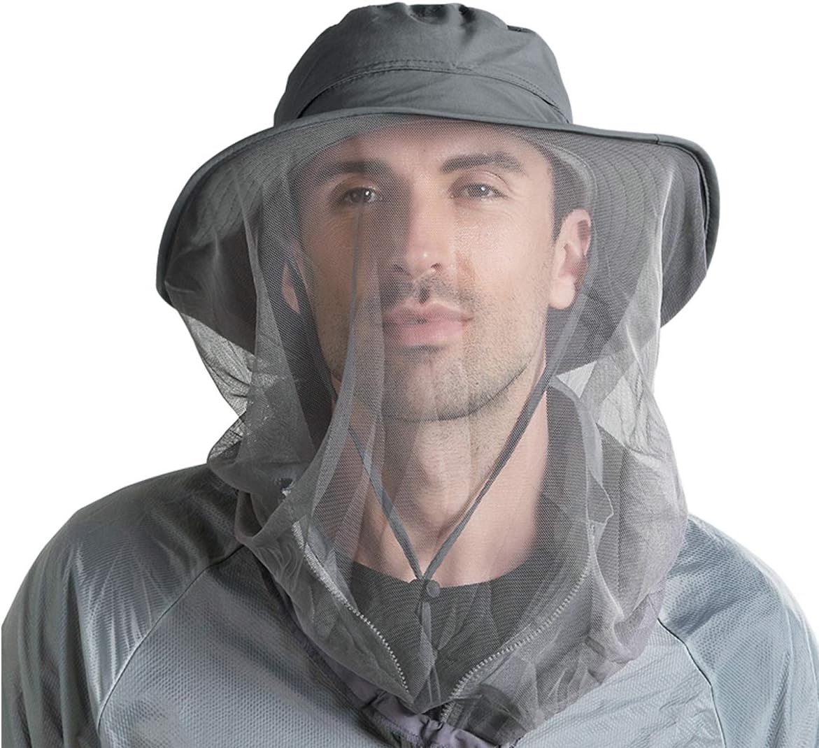 Gorro pesca hombre color negro