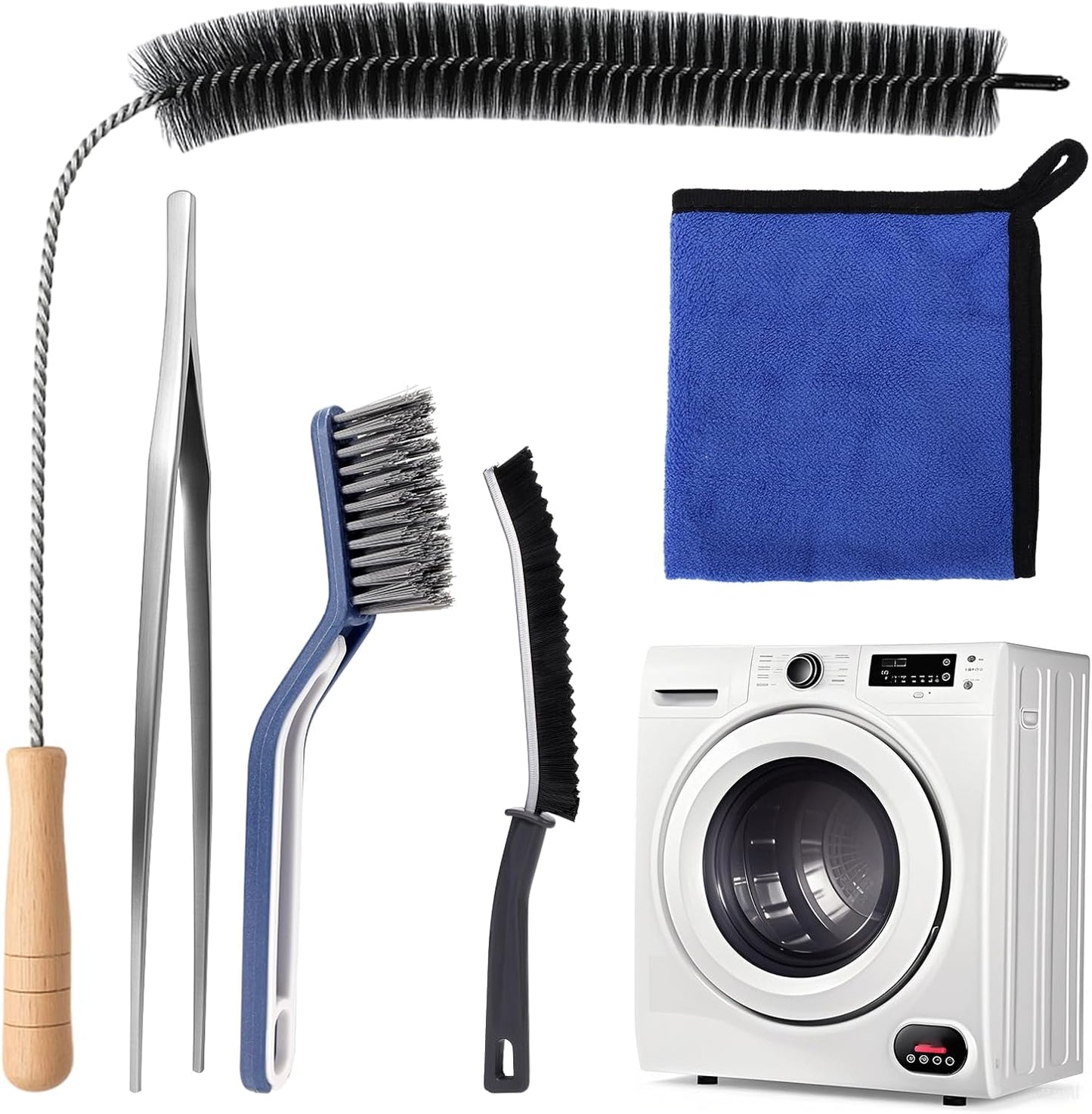 Kit limpieza trampa pelusa secadora 5 pzas