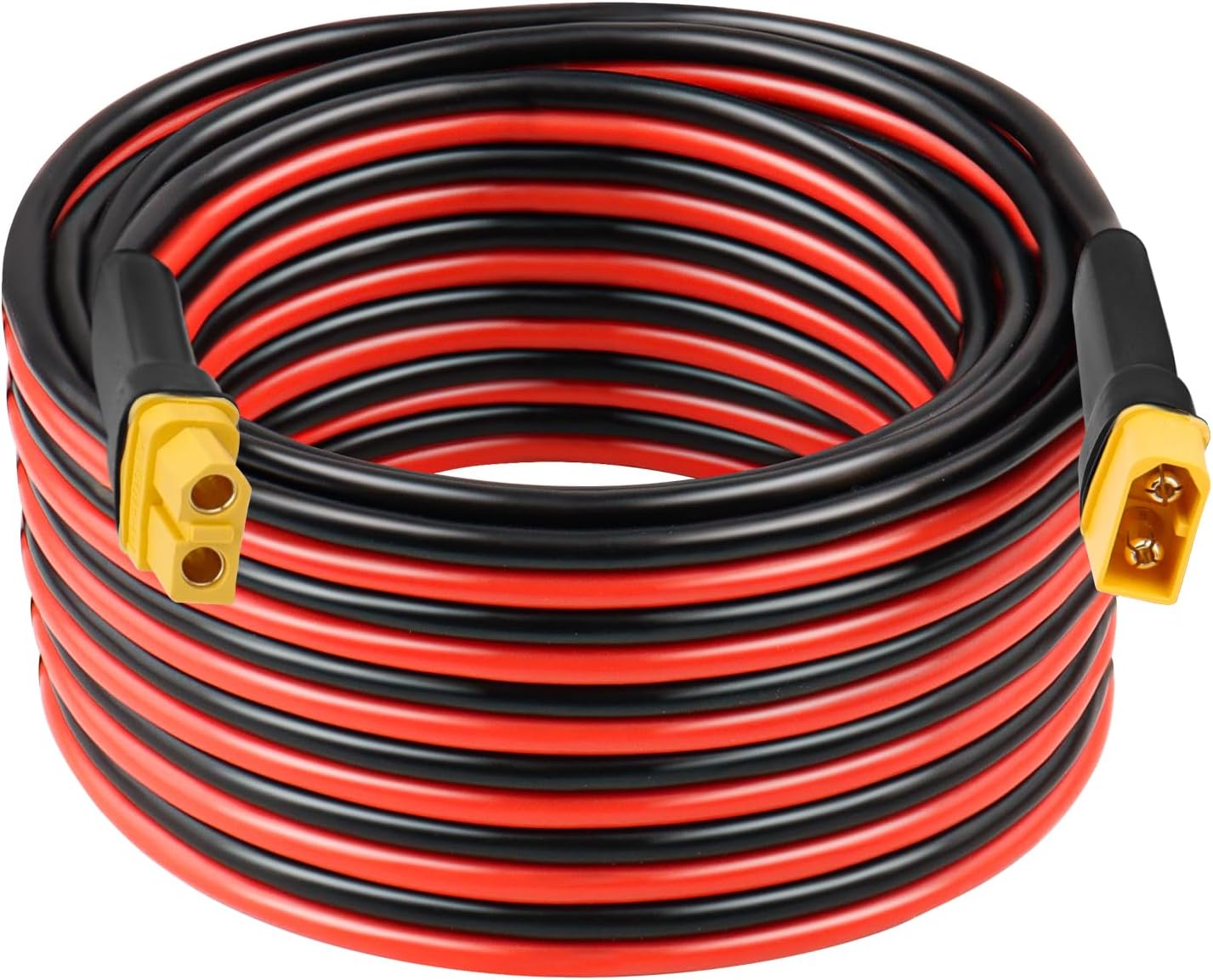 Cable extensión XT60 10 AWG 30pies conector hembra a macho