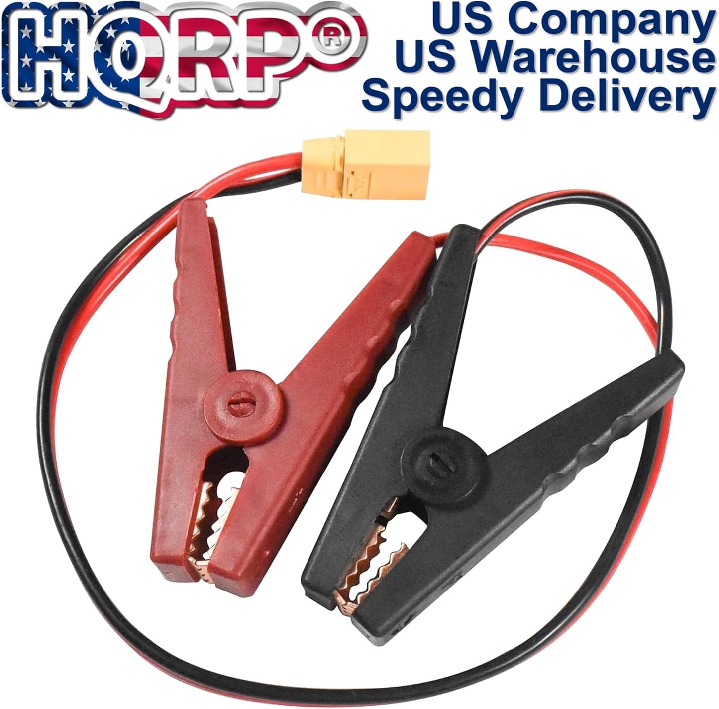 Cable carga batería plomo ácido 12V XT90 20pulg comp Bluetti AC200