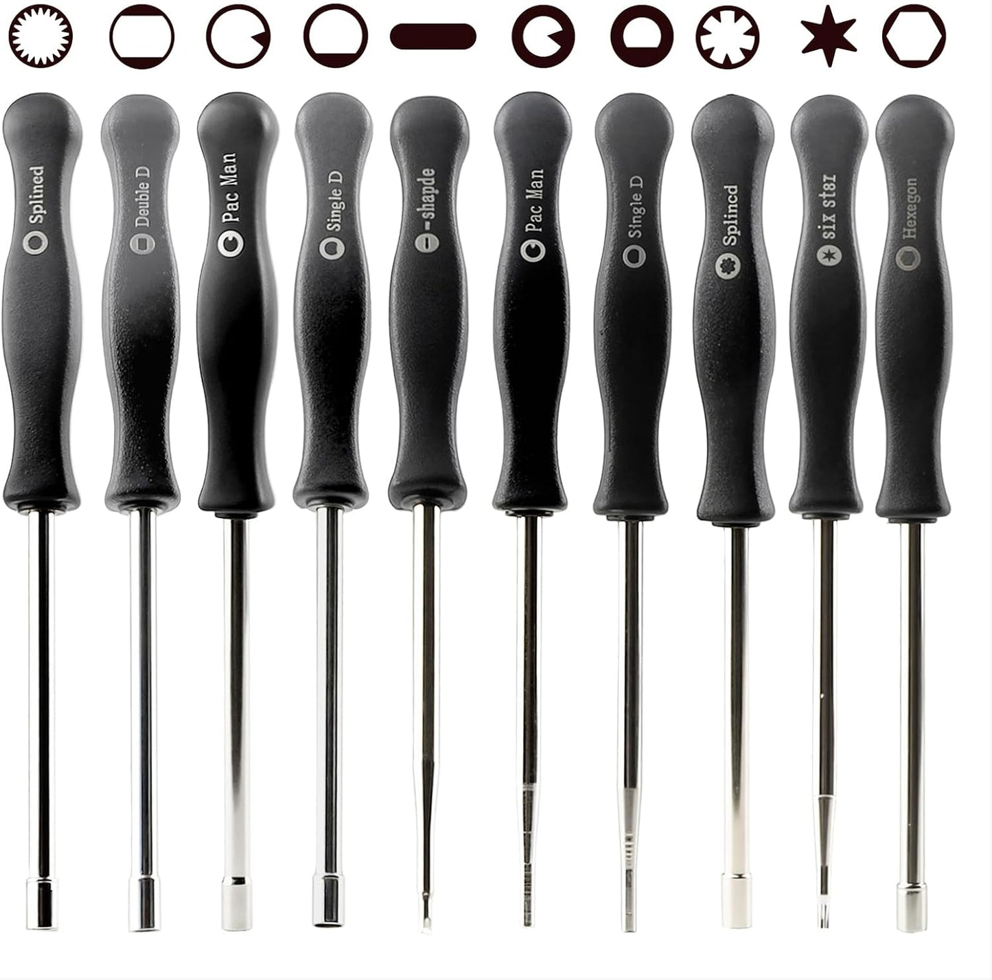 10 Pzas Herramientas Ajuste Carburador Motor 2 Ciclos
