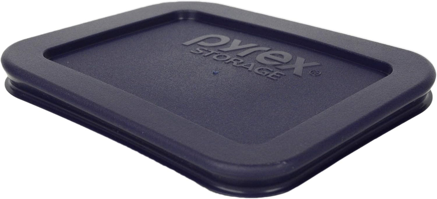 Tapa repuesto almacenamiento alimentos 1.9tazas azul oscuro set 2
