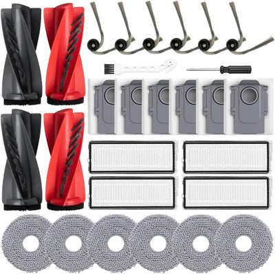 Set 28 Repuestos Roborock Qrevo S5V