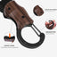 Cuchillo bolsillo para hombres hoja 1.34pulg caja grano madera