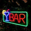 Letrero neón LED USB para bar bistró pub cumpleaños