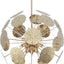 Candelabro Sputnik 12 luces dorado colgante comedor cocina