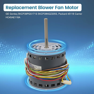 Motor ventilador 3/4HP 115V para HC45AE118A