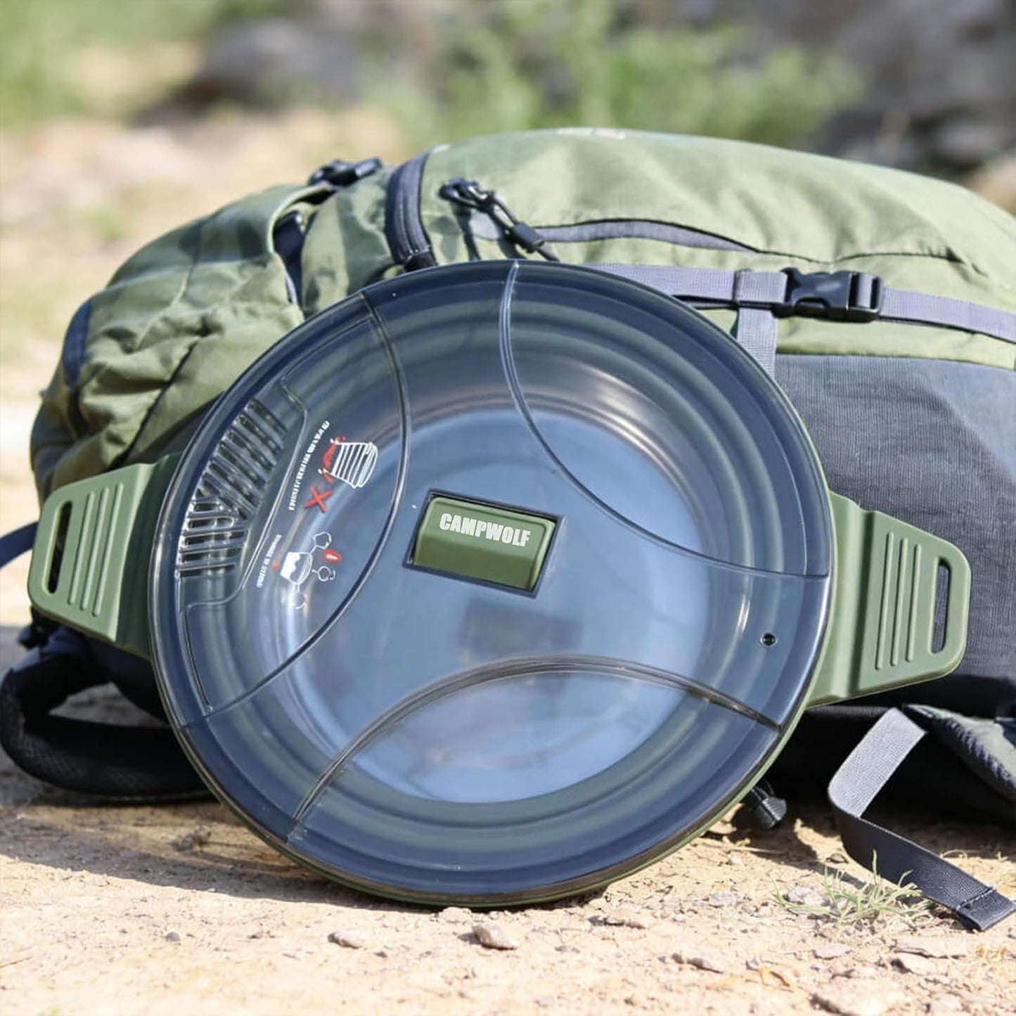 Olla plegable 2.5L para cocina al aire libre