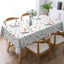 Mantel rectangular estampado patas de perro lavable 54x72