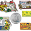 Juego 6 imanes Kansas State 3D vintage coleccionables