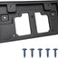 Soporte portaplacas frontal comp Honda CR-V negro