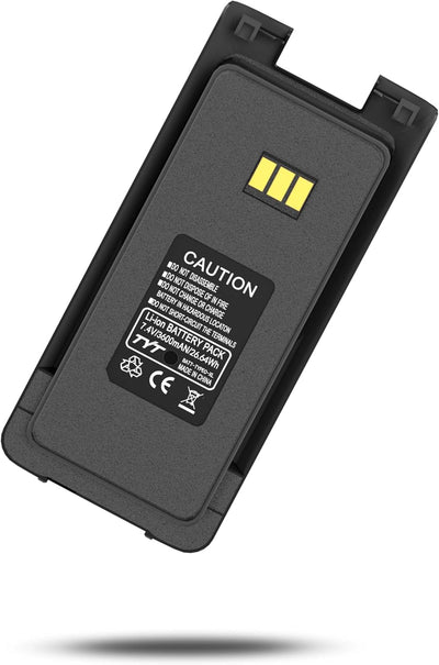Batería litio 7.2V 3600mAh USB-C para radio TYT MD-390