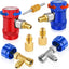 Set acoplador rápido R1234 con punción y llave ajustable