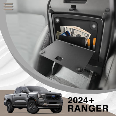 Organiz. reposabrazos magnético Ford Ranger 2024-25