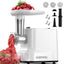 Molinillo carne eléctrico 2000W con cuchillas y accesorios