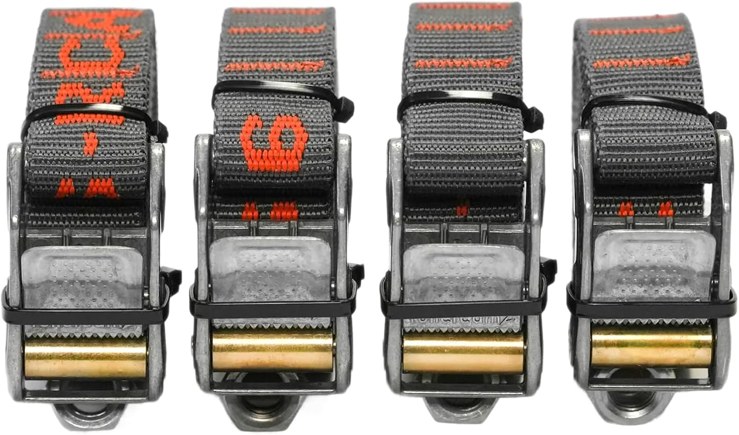 Correas amarre 1pulg con hebilla triple barra resistente