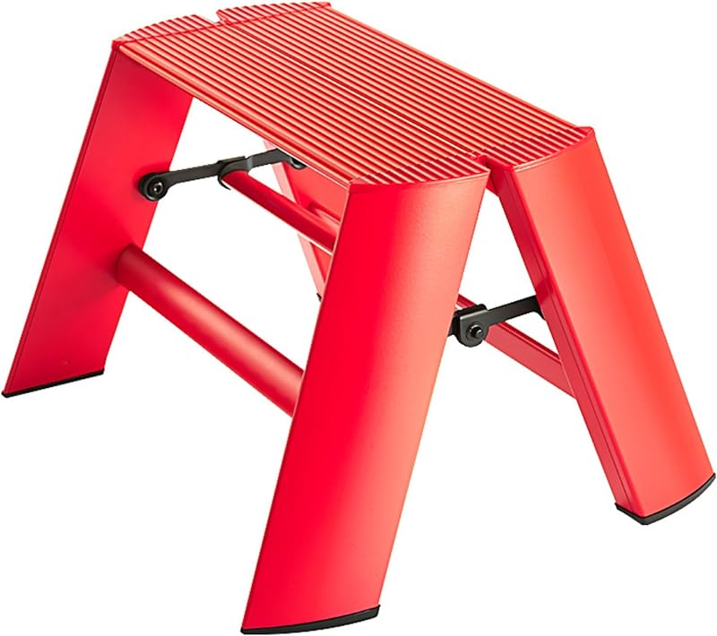 Taburete escalón Lucano 1 rojo