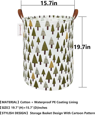 Cesta almacenamiento grande redonda plegable para baño y hogar