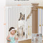 Puerta bebé extra alta 42pulg para escaleras 29.5-40.6pulg