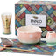 Set 7 Batidores Matcha Cerámica Bambú Acero Inox Soporte