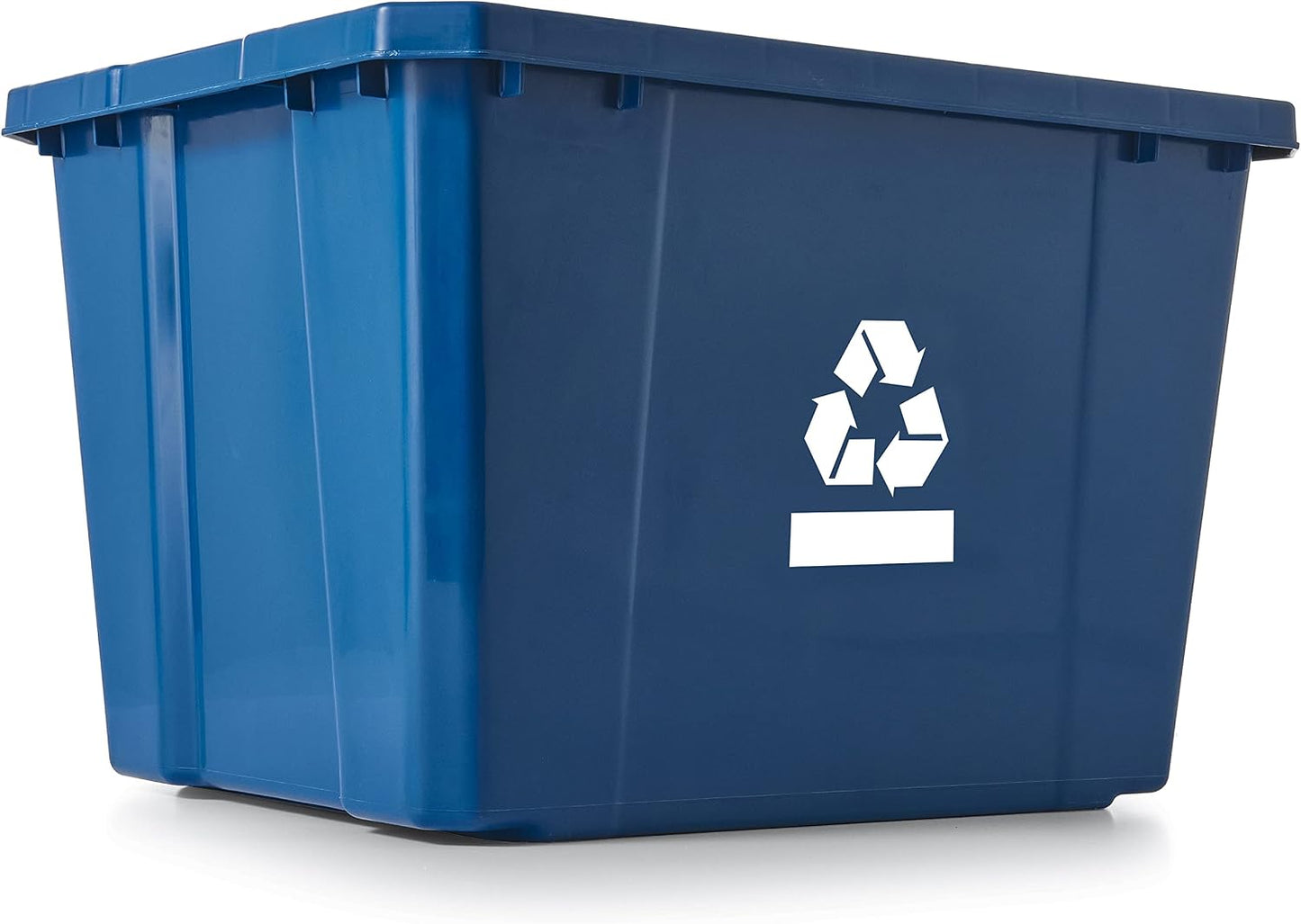 Caja basura plástico 17gal 64L asas integradas set 6