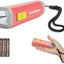 Linterna mini led plástico batería 3aaa uso emergencias
